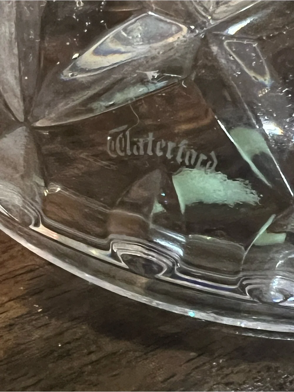 Waterford vintage crystal